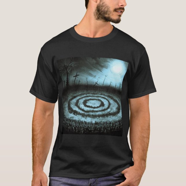 Moonlit Circles T Shirt (Framsida)