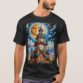 Moonlit ClockTowMosaic Dream Tee