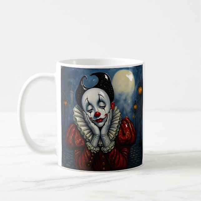 Moonlit Clown Kaffemugg (Vänster)