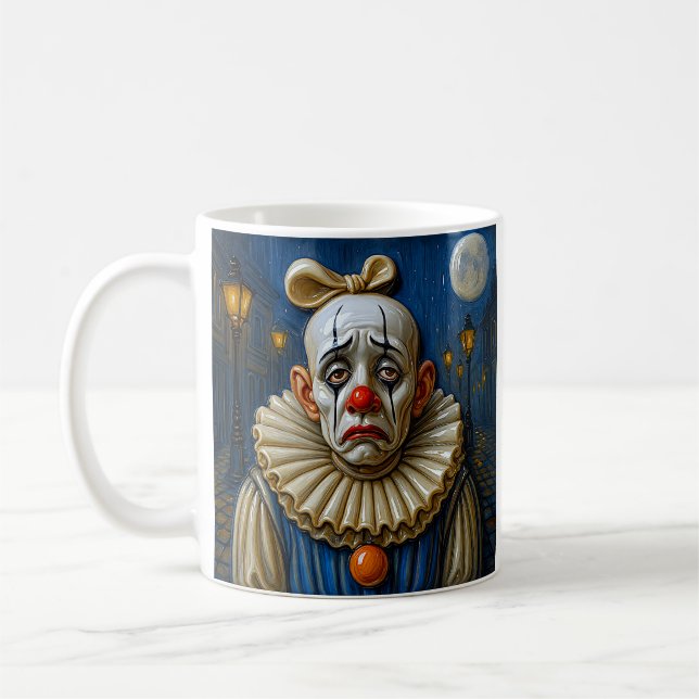 Moonlit Clown Kaffemugg (Vänster)