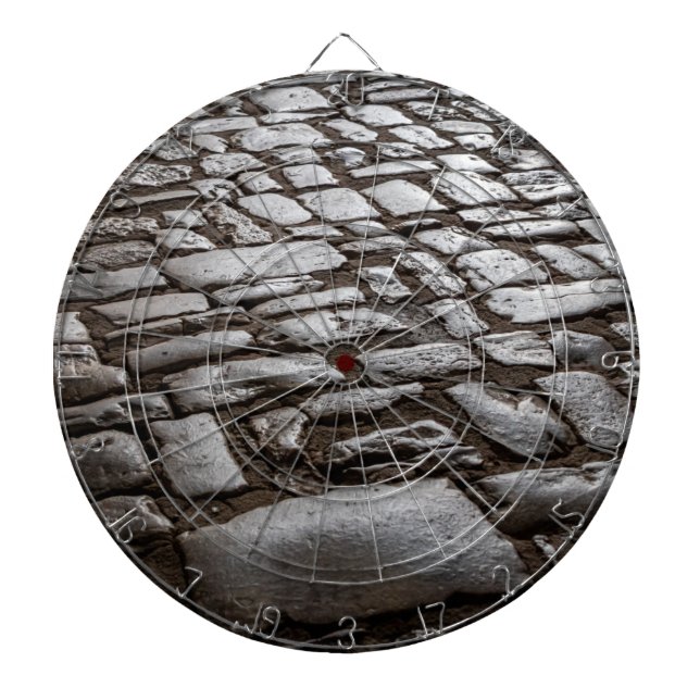 Moonlit Cobblestones Darttavla (Framsidan)