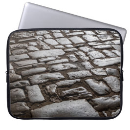 Moonlit Cobblestones Laptop Fodral
