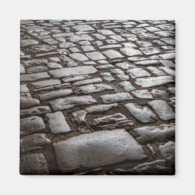 Moonlit Cobblestones Magnet (Framsidan)