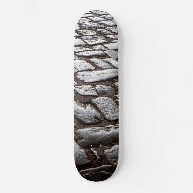 Moonlit Cobblestones Mini Skateboard Bräda 18,5 Cm (Framsida)