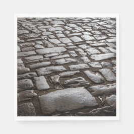 Moonlit Cobblestones Pappersservett