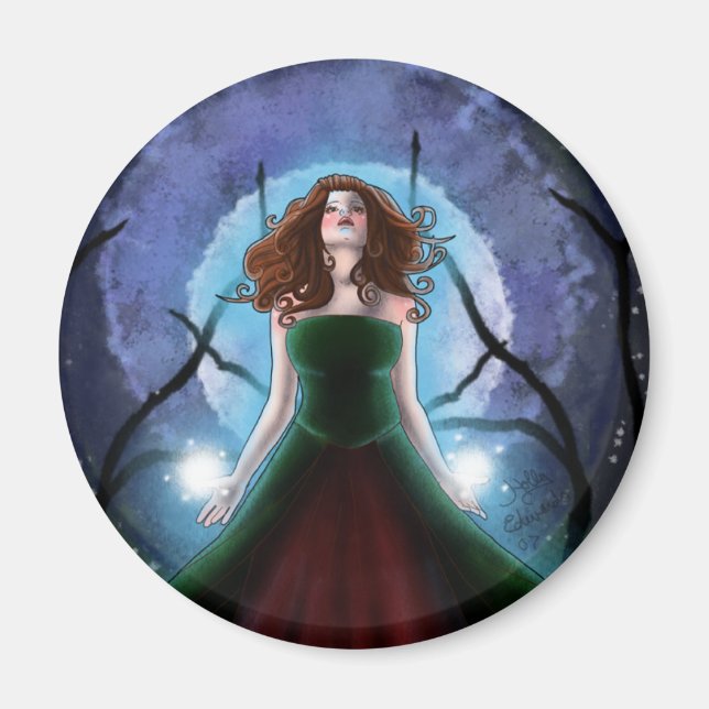 Moonlit Conjure Magnet (Framsidan)