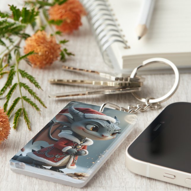 Moonlit Cookie Bandit – The Grey Christmas Dragon. (Högra Framsidan)