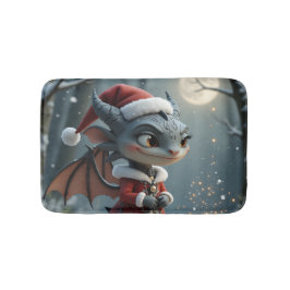Moonlit Cookie Bandit – The Grey Christmas Dragon. Badrumsmatta