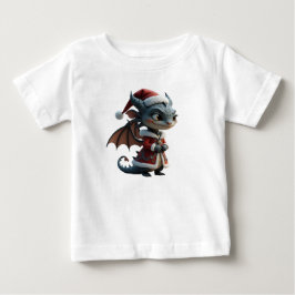 Moonlit Cookie Bandit – The Grey Christmas Dragon. T Shirt