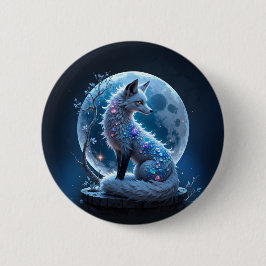 Moonlit Crystal Fox – Guardian of Silent Dreams.  Knapp