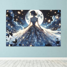 Moonlit Fairy Princess Celestial Gown