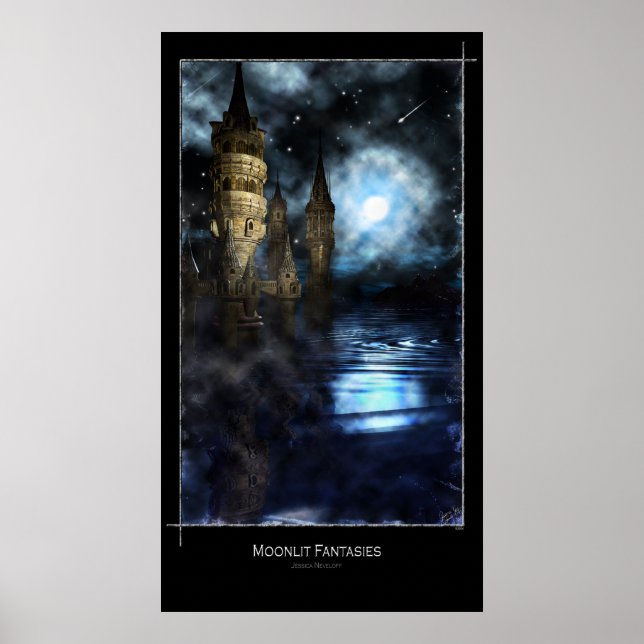 Moonlit Fantasies Poster (Framsidan)