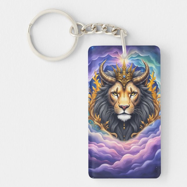 Moonlit Guardians – Cosmic lion. (Framsidan)