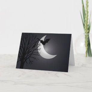 Moonlit Happy halloween Kort