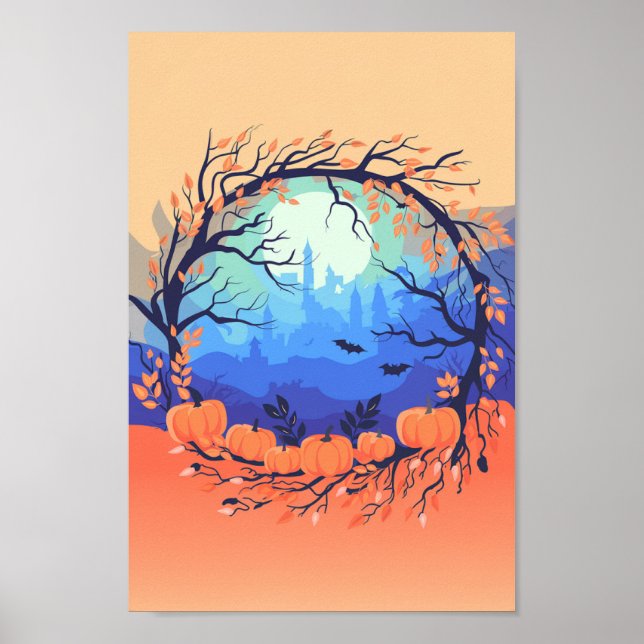 Moonlit Harvest Poster (Framsidan)