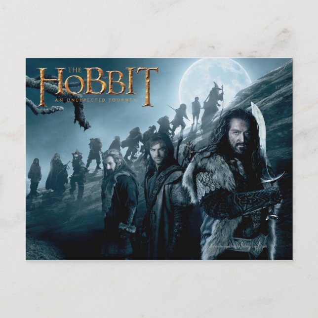 Moonlit Hike Vykort (Framsida)