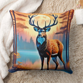 Moonlit Hjort Stance Kudde