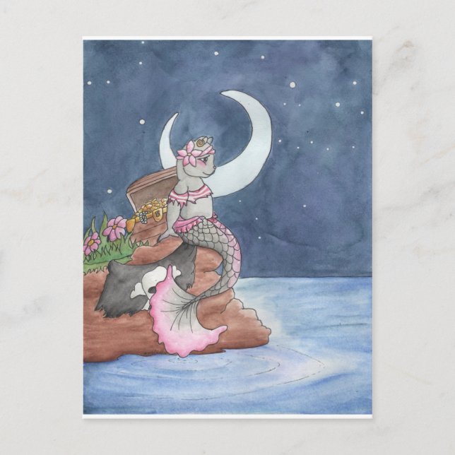 Moonlit Hoard Vykort (Framsida)