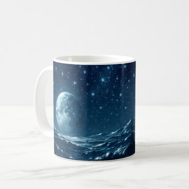 Moonlit Horizon Kaffemugg (Framsida vänster)
