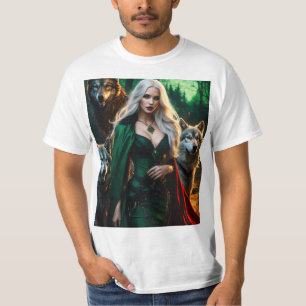 Moonlit Howl: Varg Family T-Shirt Collection