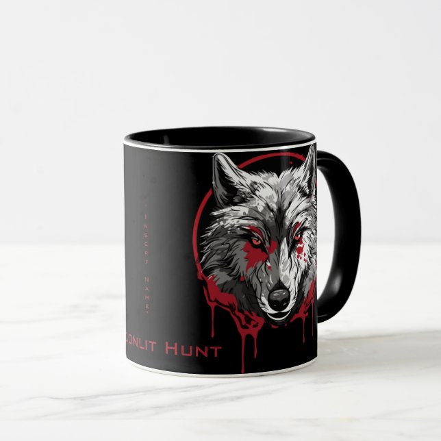 Moonlit Hunt Mugg (Framsida höger)