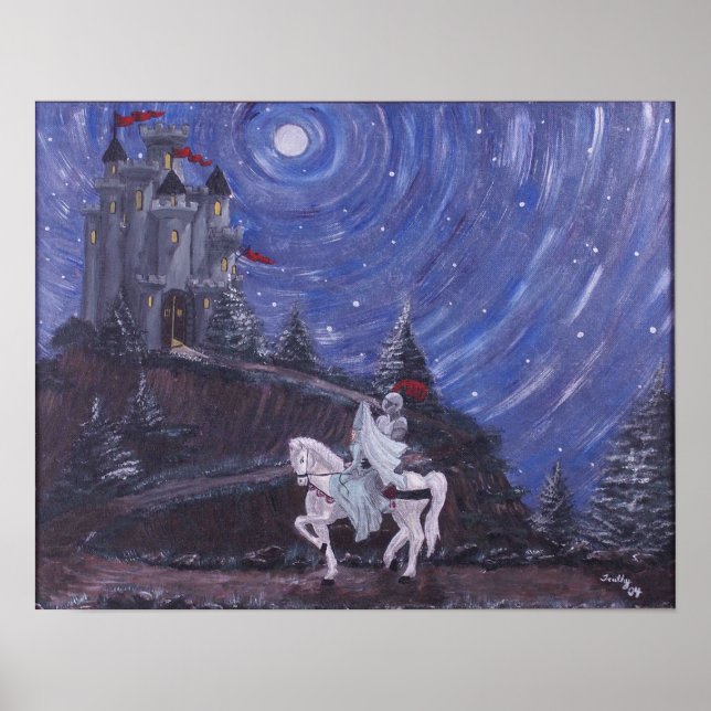 MOONLIT KNIGHT POSTER (Framsidan)