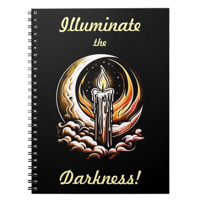 Moonlit Magic Anteckningsbok (Framsidan)