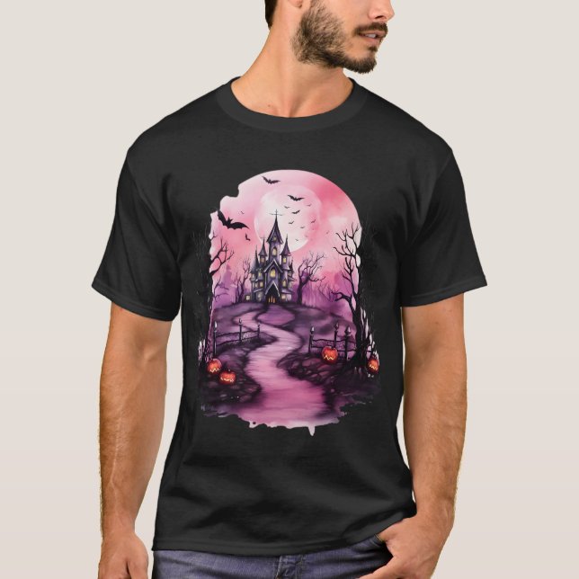Moonlit Manor Merchandise T Shirt (Framsida)