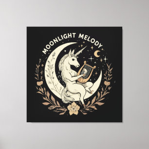 Moonlit Melody Canvastryck