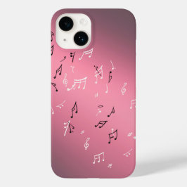 Moonlit Melody: Elegant Musik noter iphone case