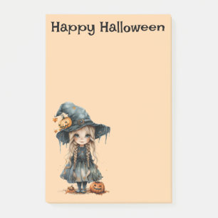 Moonlit MisChief - A Rustic Halloween Charm Post-it Block