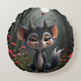 Moonlit Mischief Forest Spirit of Crimson Bloom.  Rund Kudde