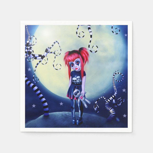 Moonlit Misfit Pappersservett (Framsidan)