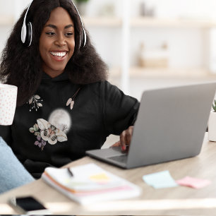 Moonlit Moth Graphic T Shirt