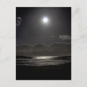Moonlit natt vykort