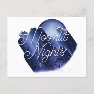 Moonlit Nights/vycard Helg Vykort