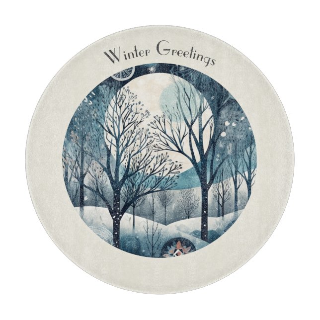 Moonlit Nordic Forest, anpassade (Framsidan)