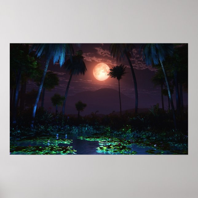 Moonlit Oasis (Illume) Poster (Framsidan)