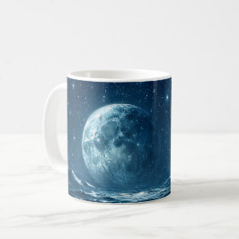 Moonlit Ocean Dream Kaffemugg