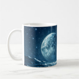 Moonlit Ocean Dream Kaffemugg