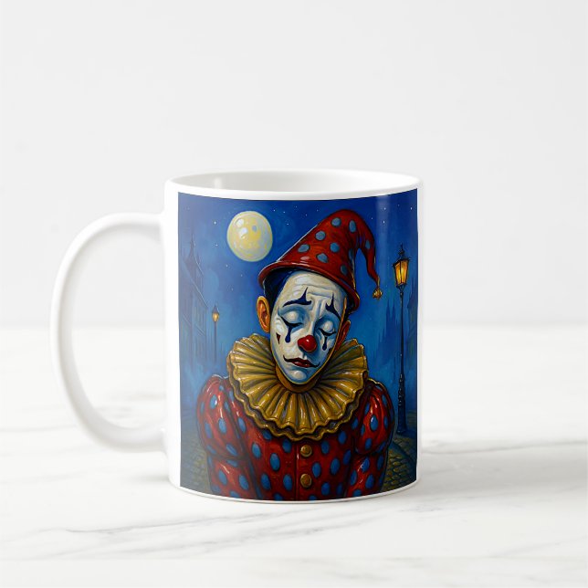 Moonlit Pierrot Kaffemugg (Vänster)