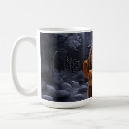 Moonlit Porcelain Chimp Kaffemugg