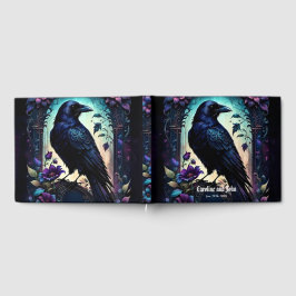 Moonlit Raven | Gothic Floral Bröllopspaket. Gästböcker