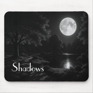 Moonlit Ripples i Grove Mousepad Musmatta