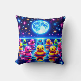 ’Moonlit Rubber Ducky Dream’ Kudde