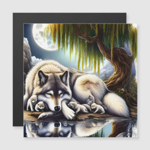 Moonlit Serenity A Slumating Varg