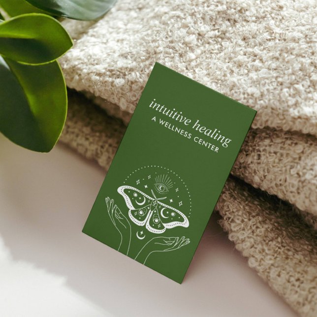 Moonlit Serenity: Embrace Healing Händer Visitkort (Yoga
Healing
Moon Phases
Tranquility
Serenity
Wellness
Open Hands
Holistic
Mindfulness
Balance)