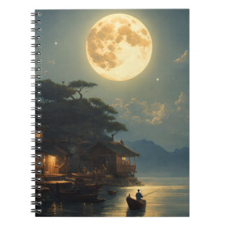 Moonlit Serenity - Lås upp kreativiteten! Anteckningsbok