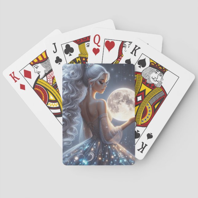 Moonlit Siren Casinokort (Baksidan)