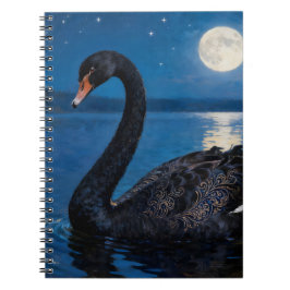 Moonlit Swim Anteckningsbok